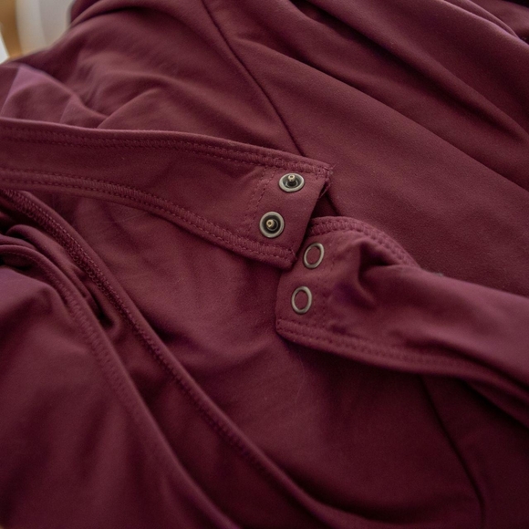 Abercrombie & Fitch Plum Long Sleeve Bodysuit - Picture 8 of 8